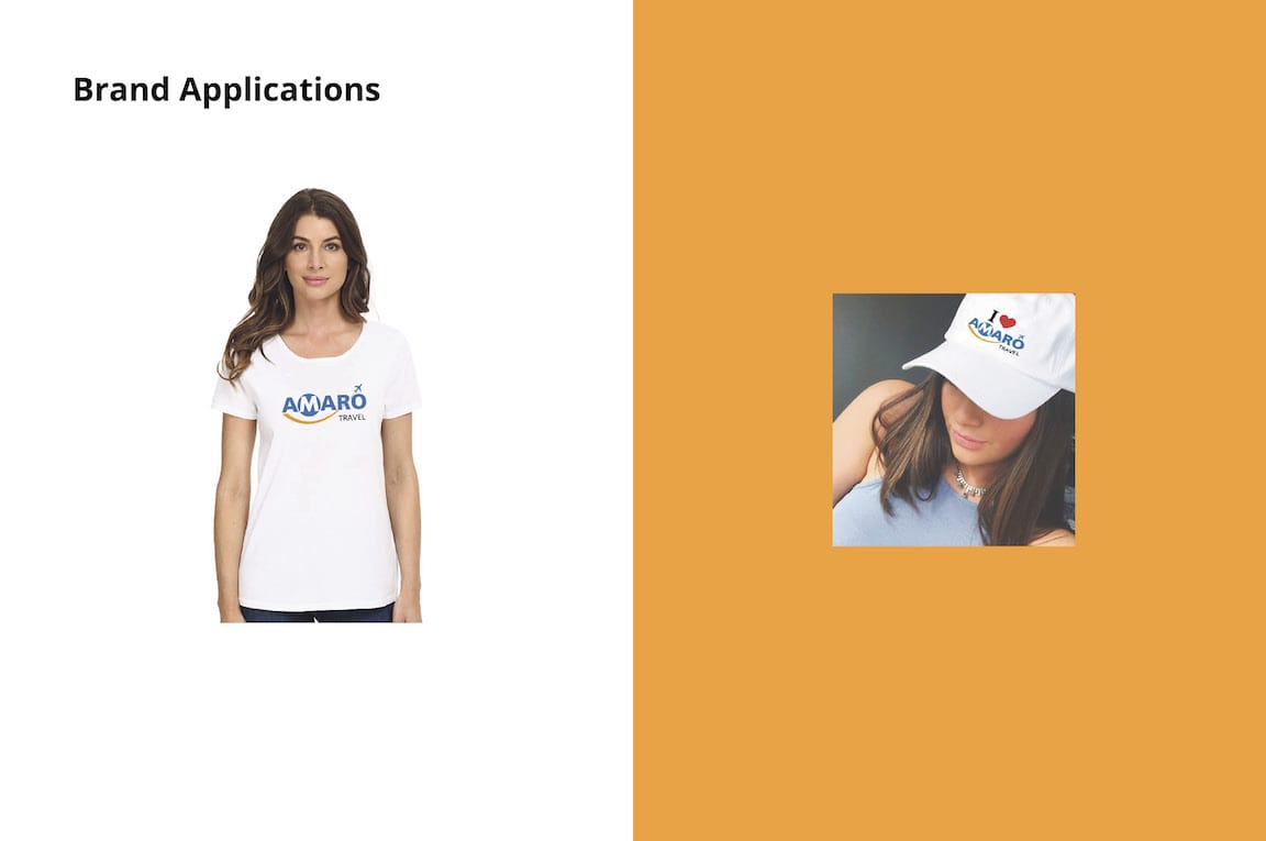 AMARO Travel Brand Applikationen