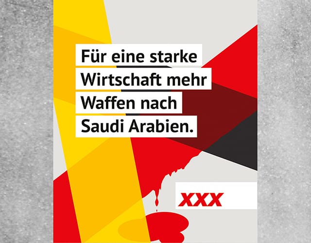 Plakat für eine starke Wirtschaft