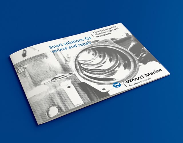 Wenzel Marine Services-Broschüre Cover