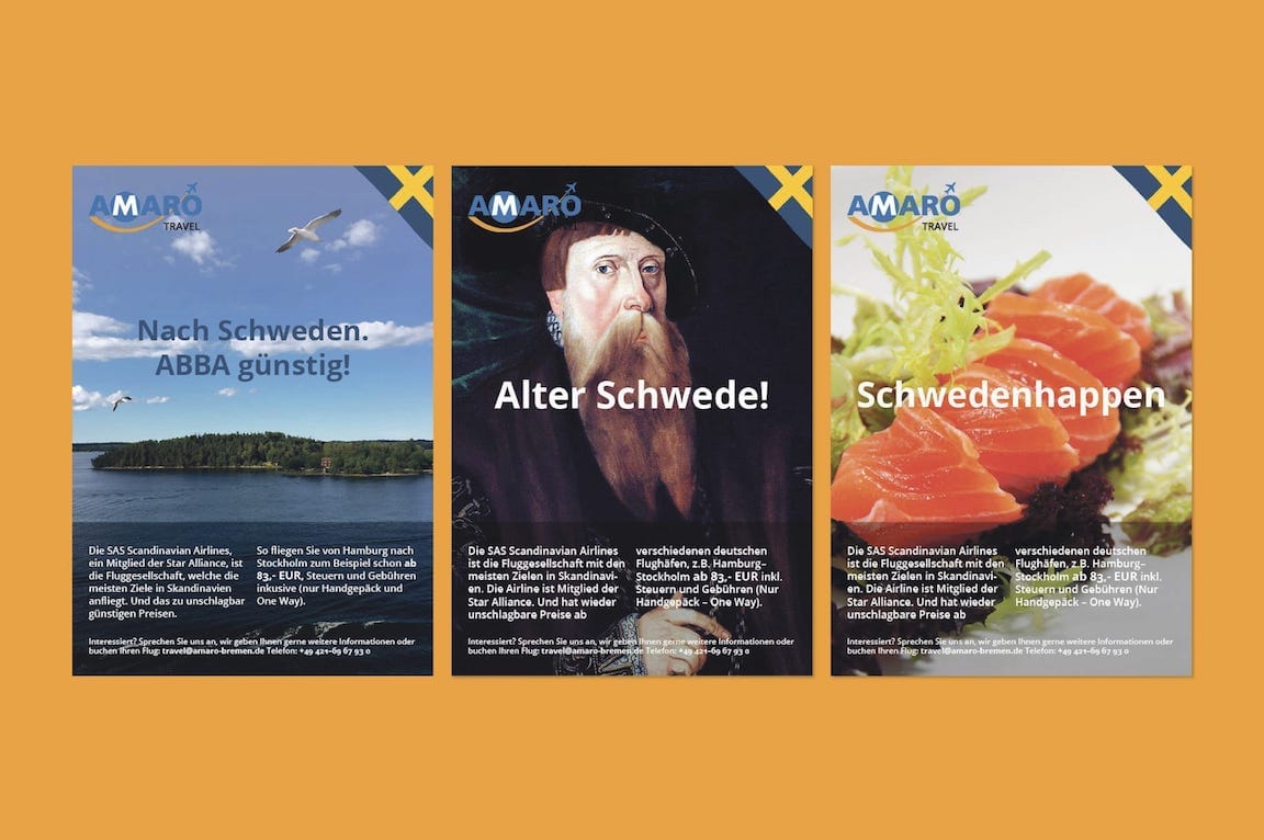 AMARO Travel Brand Plakate