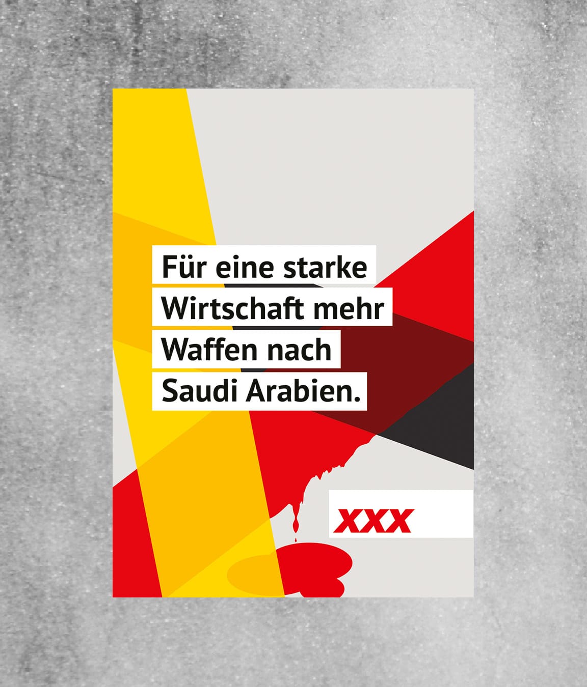 Ein ehrliches Wahlkampfplakat