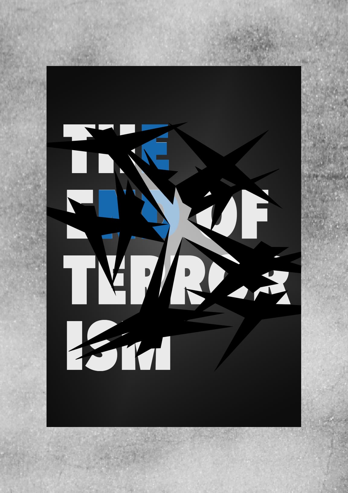The Ende of Terror Plakatdesign